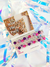 Load image into Gallery viewer, Hair Slides - Pink and Purple Gem

