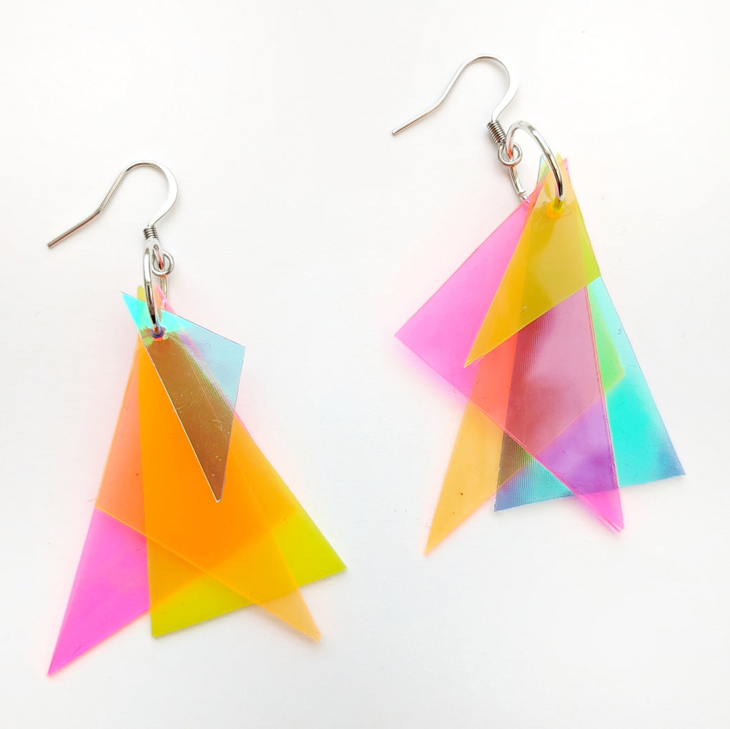 Christmas Crackers - Puzzle Earrings