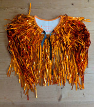 Load image into Gallery viewer, Orange Tinsel Cape - Ex Display
