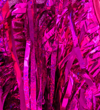 Load image into Gallery viewer, Pink Mix Tinsel Cape - Ex Display
