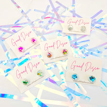 Load image into Gallery viewer, Tinsel Confetti Tiny Stud Earrings - Silver
