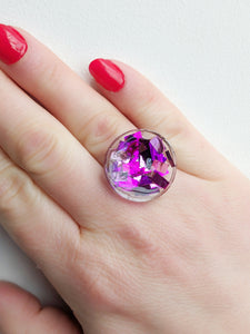 Tinsel Confetti Rings - Pinks