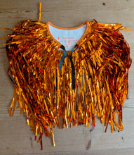 Load image into Gallery viewer, Orange Tinsel Cape - Ex Display
