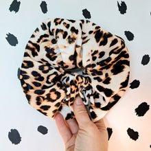 Load image into Gallery viewer, Chunky Extra Large Scrunchie - Leopard Print
